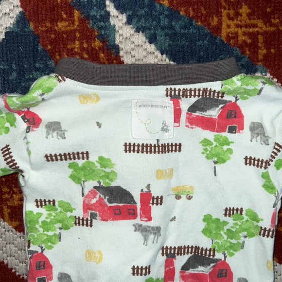 Baby boy Burt’s bees baby footed pajama - Picture 4 of 4